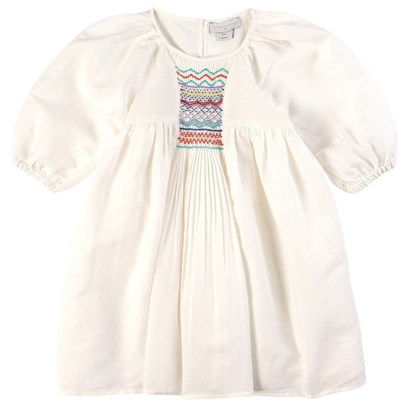 Stella McCartney Other - Stella McCartney smocked detail dress